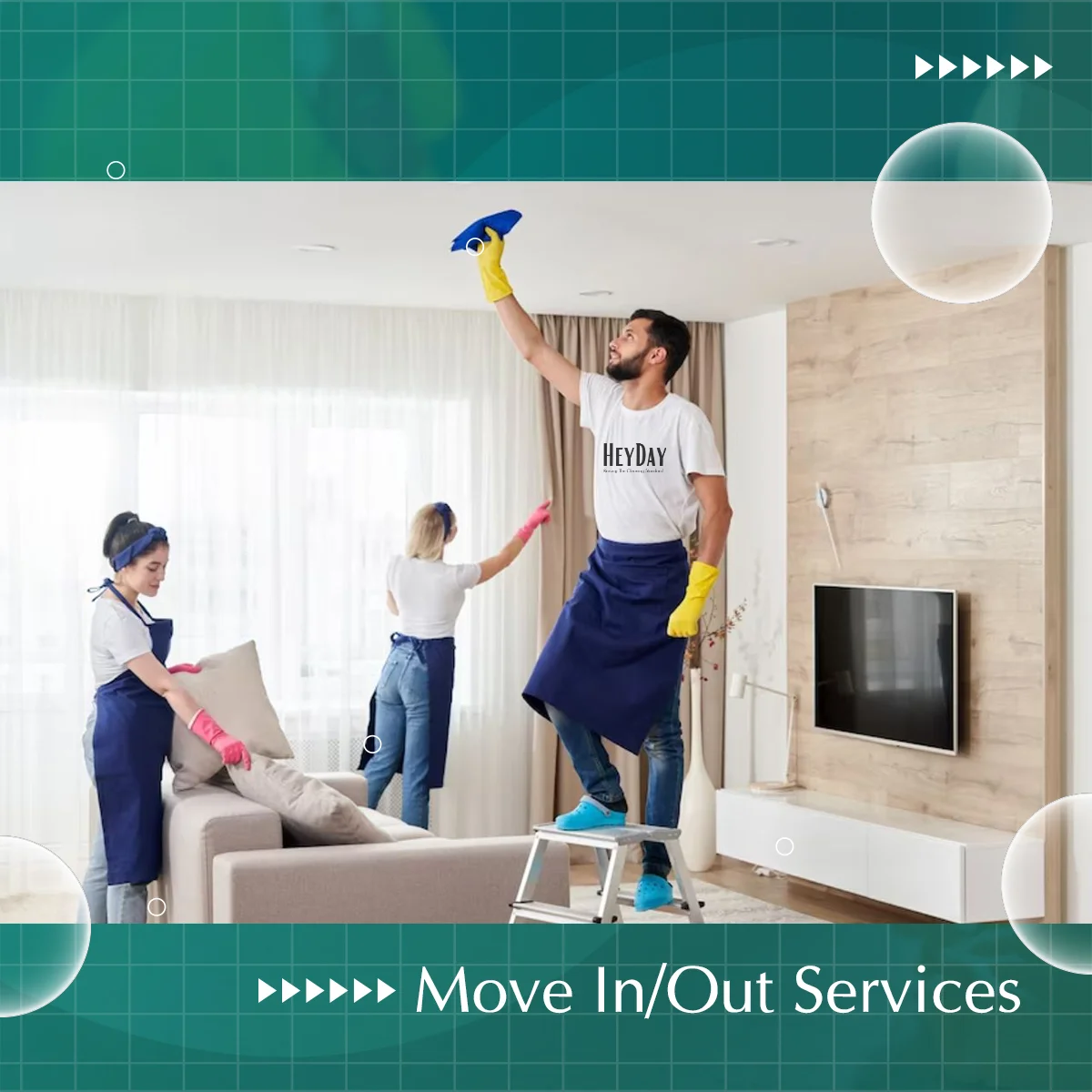 move-in & out cleaning service Dubai