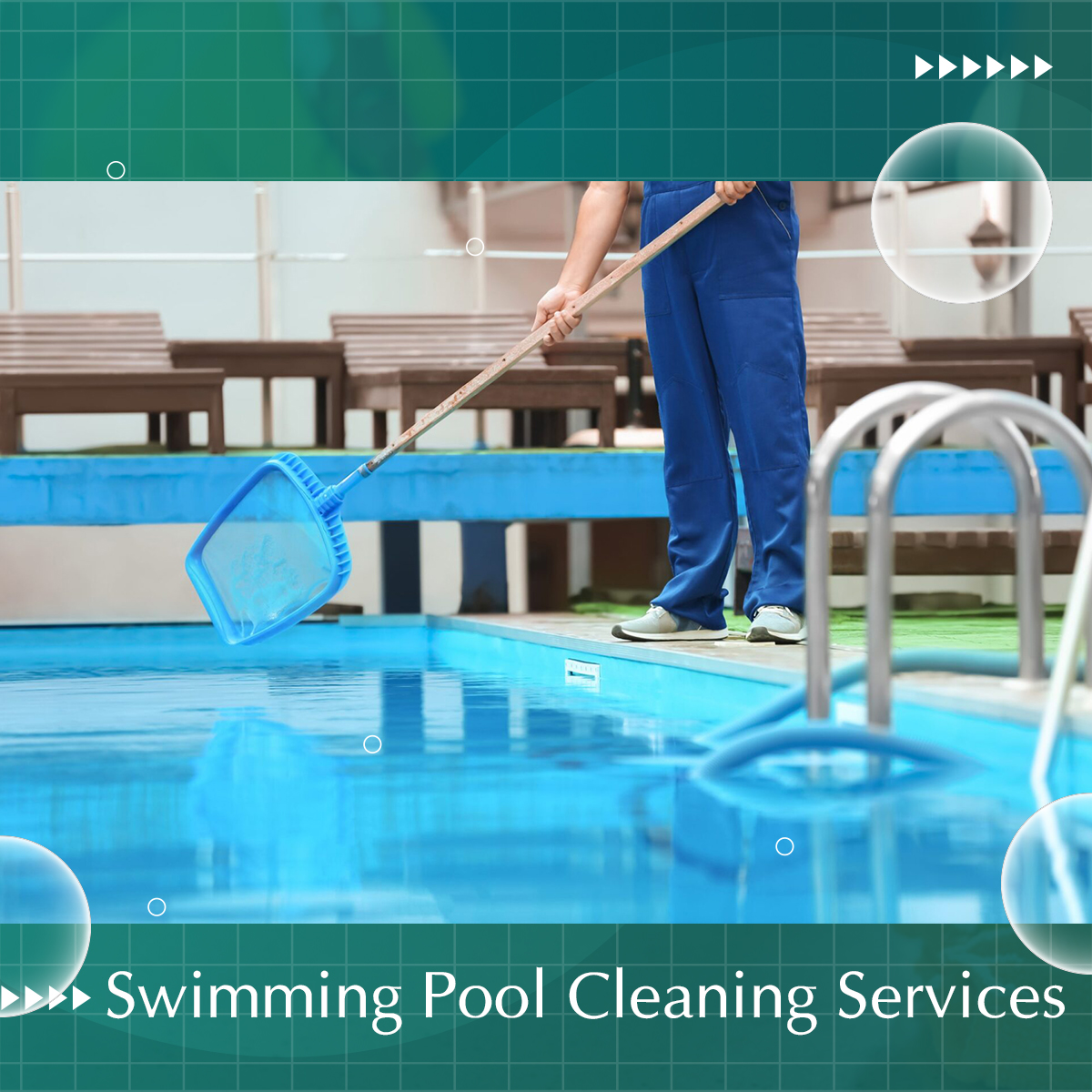 swimming pool cleaning service dubai