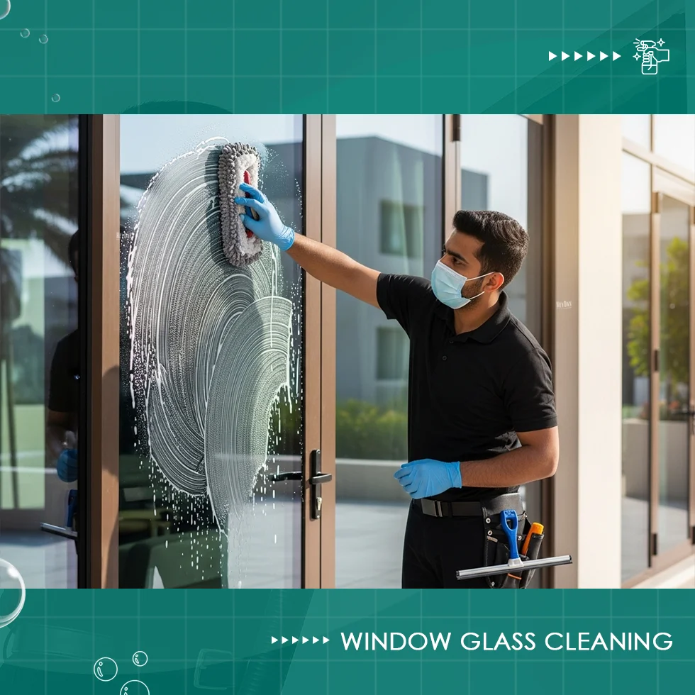 window glass cleaning service dubai
